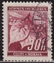 Czech Republic 1939 Flora 30 H Bordeaux Scott 24. Bohemia 1939 24. Uploaded by susofe